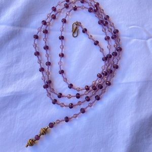 Handmade Glass Bead Necklace